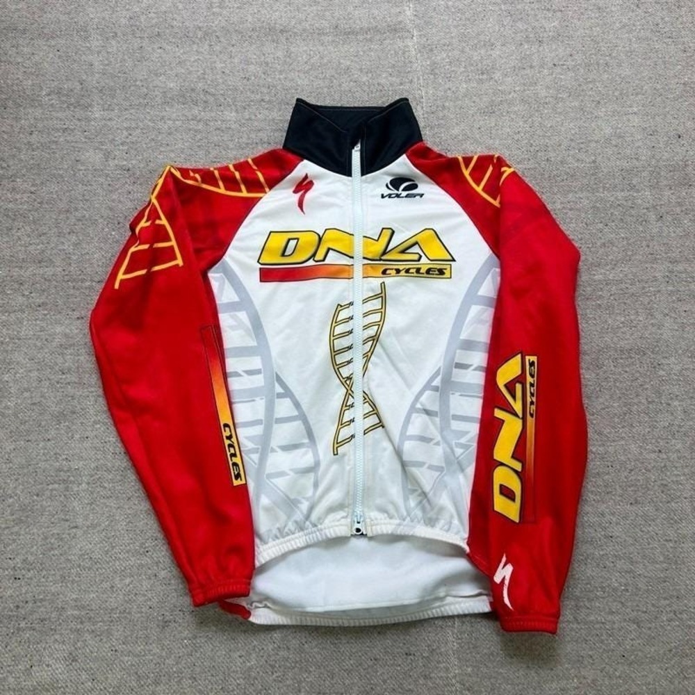 Vintage Specialized Voler Cycling Jersey Mens Medium White 1990s